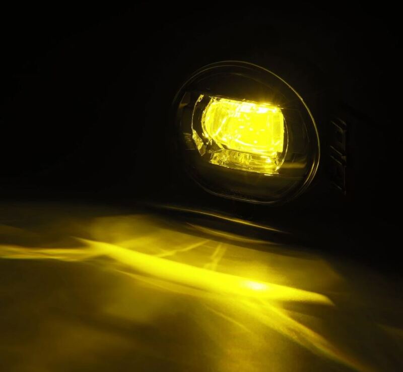 AlphaRex 02-08 Dodge Ram 1500/03-09 Ram 2500/3500 DoubleTap Dual Color LED Proj Fog Lights - Wt/Ambr 210005