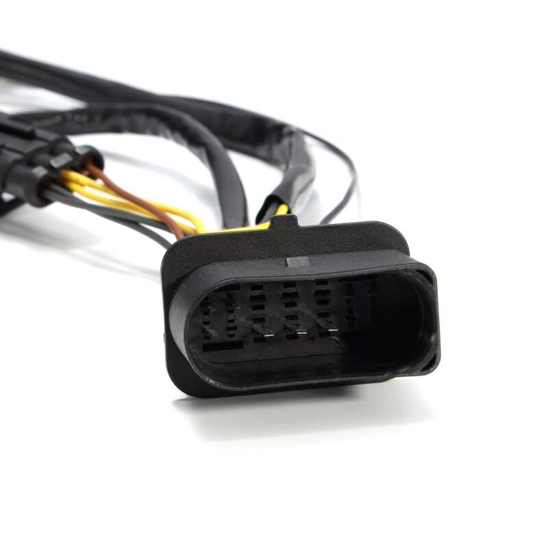 AlphaRex 13-18 Ram 1500 Wiring Adapter Stock Proj Headlight to AlphaRex Headlight Converters 810003