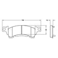 Performance Friction 0052.01.14.44 Racing Pad - 01 Compound