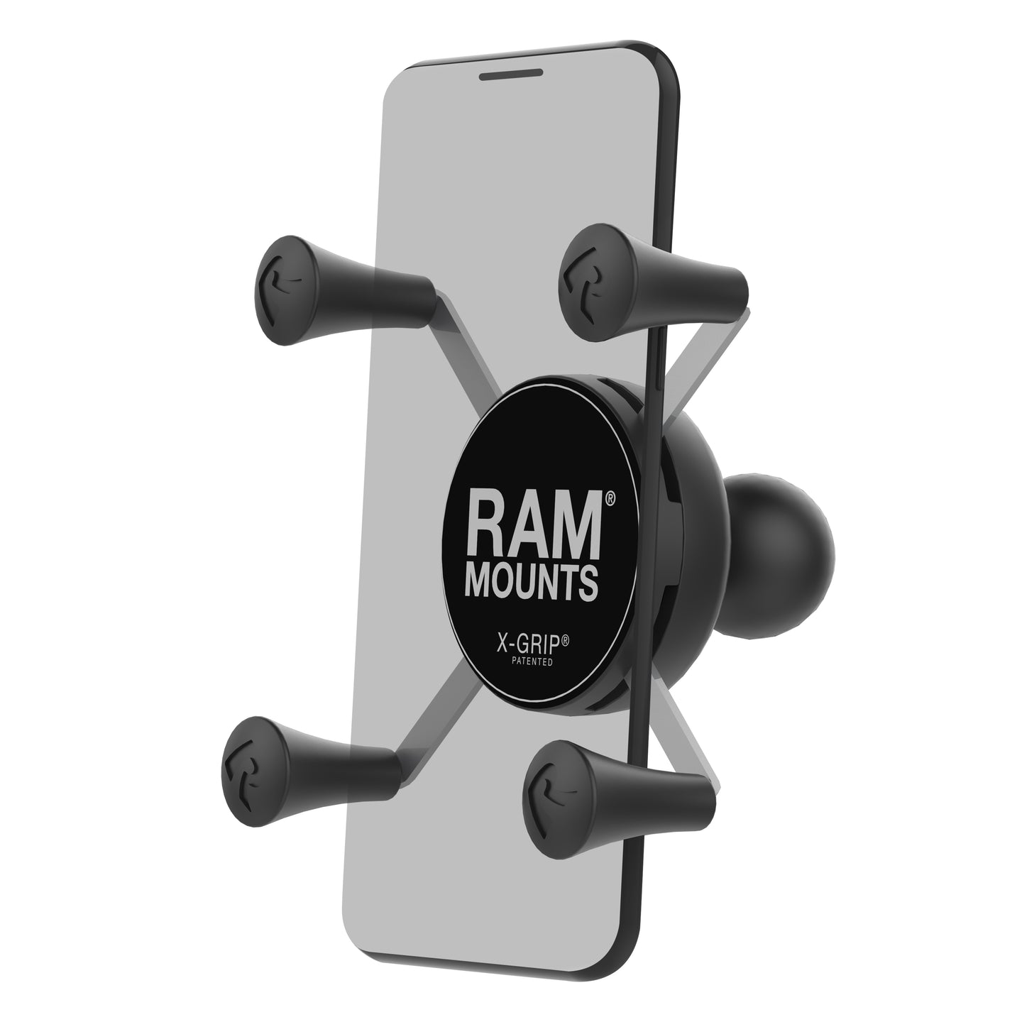 RAM® X-Grip® Universal Phone Holder with Ball - B Size Fits 1.87 to 3.25
