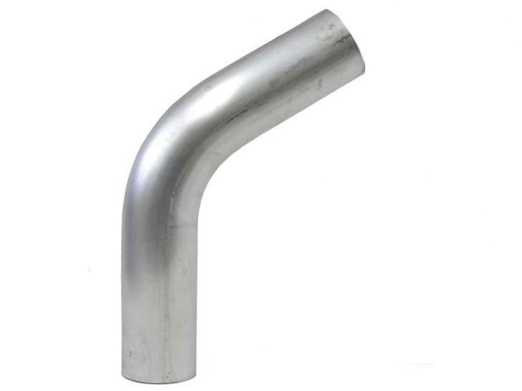 HPS 4-1/2" OD 60 Degree Bend 6061 Aluminum Elbow Pipe Tubing 15 Gauge w/ 6" CLR