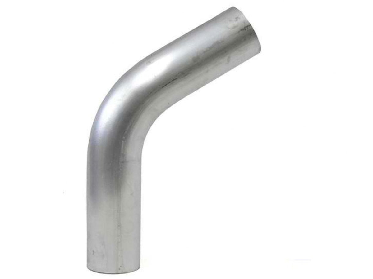 HPS 4-1/2" OD 60 Degree Bend 6061 Aluminum Elbow Pipe Tubing 15 Gauge w/ 6" CLR