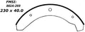 Porterfield Brake Shoes for 1967 VOLKSWAGEN BEETLE
