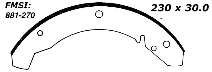 Porterfield Brake Shoes for 1967 VOLKSWAGEN BEETLE