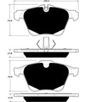 Porterfield Brake Pads for 2018 JAGUAR XJ/XJL V6