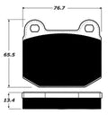 Porterfield Brake Pads for 2004 LOTUS EXIGE