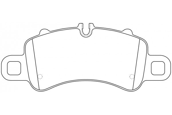 Porterfield Brake Pads for 2019 PORSCHE 718 Boxster S