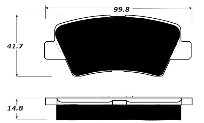 Porterfield Brake Pads for 2013 HYUNDAI ELANTRA GT