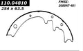 Porterfield Brake Shoes for 1989 LINCOLN TOWN CAR