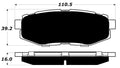 Porterfield Brake Pads for 2018 SUBARU FORESTER 316mm Front Disc