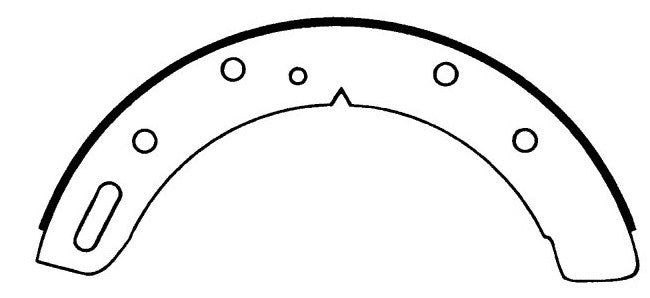 Porterfield Brake Shoes for 1966 TRIUMPH TR 4A