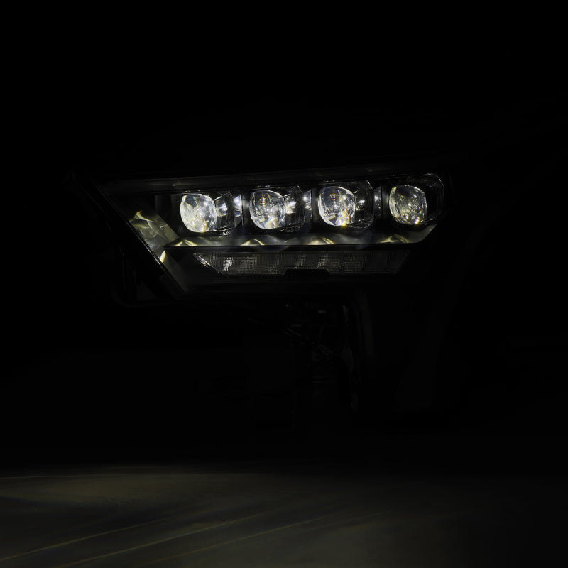 AlphaRex 22-23 Toyota Tundra NOVA-Series Headlights Black w/Amber DRL - Req 810029 OR 810030 880872