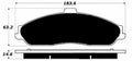 Porterfield Brake Pads for 2008 CHEVROLET CORVETTE Z51
