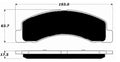 Porterfield Brake Pads for 2000 FORD F350 1 Ton 4WD DRW