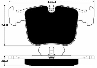 Porterfield Brake Pads for 1992 BMW 850Ci