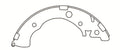 Porterfield Brake Shoes for 2009 HONDA CIVIC Coupe DX