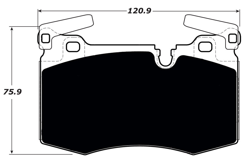 Porterfield Brake Pads for 2016 MINI Cooper w/JCW 4 Lug