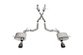CORSA Performance Corsa 18-22 Dodge Durango SRT 392 Cat-Back 2.75in Dual Rear Exit Xtreme 4.5in Black PVD Tips 21198BLK