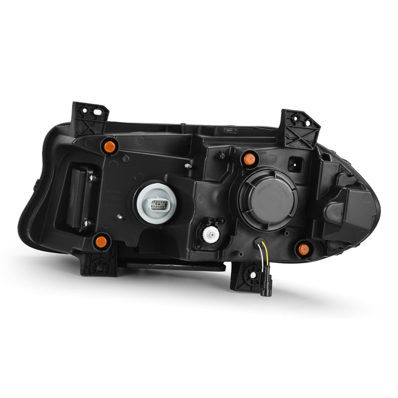 AlphaRex 15-23 Dodge Charger NOVA LED Proj Headlights Alpha-Blk w/Actv Light & Seq.Sig / SB DRL 880500
