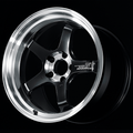 Advan GT Beyond-R 18X10.5 / +24 Off / 5x114.3 BC / 73mm Bore / Diamond Cut and Dark Platinum Black YAQC8L24EDPB