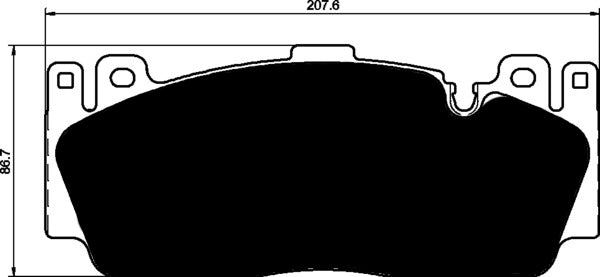 Porterfield Brake Pads for 2020 BMW M2 COMPETITION