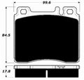 Porterfield Brake Pads for 1996 MERCEDES-BENZ S320 Girling Front Cal