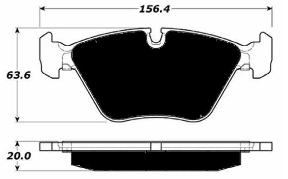 Porterfield Brake Pads for 2006 BMW Z4 Roadster 3.0Si