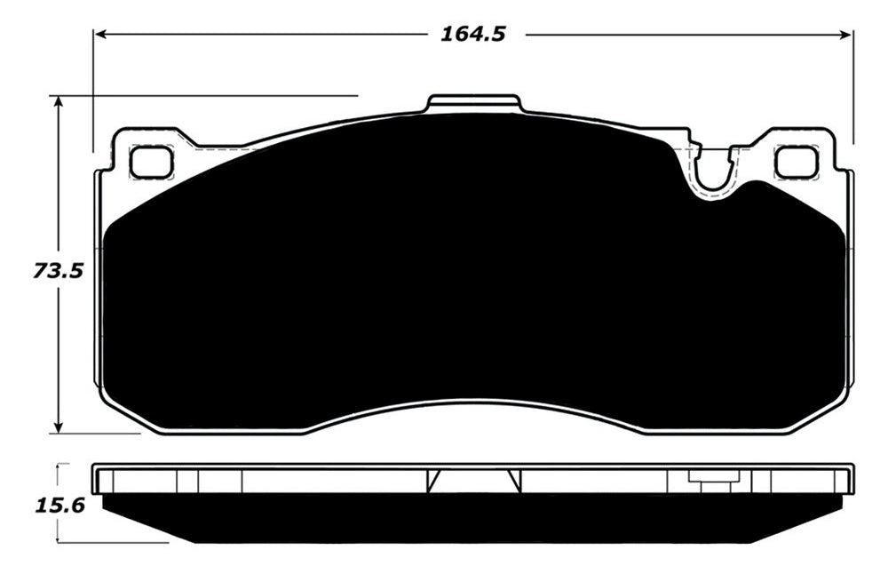 Porterfield Brake Pads for 2013 MINI Cooper 2 Door Hardtop w/JCW GP