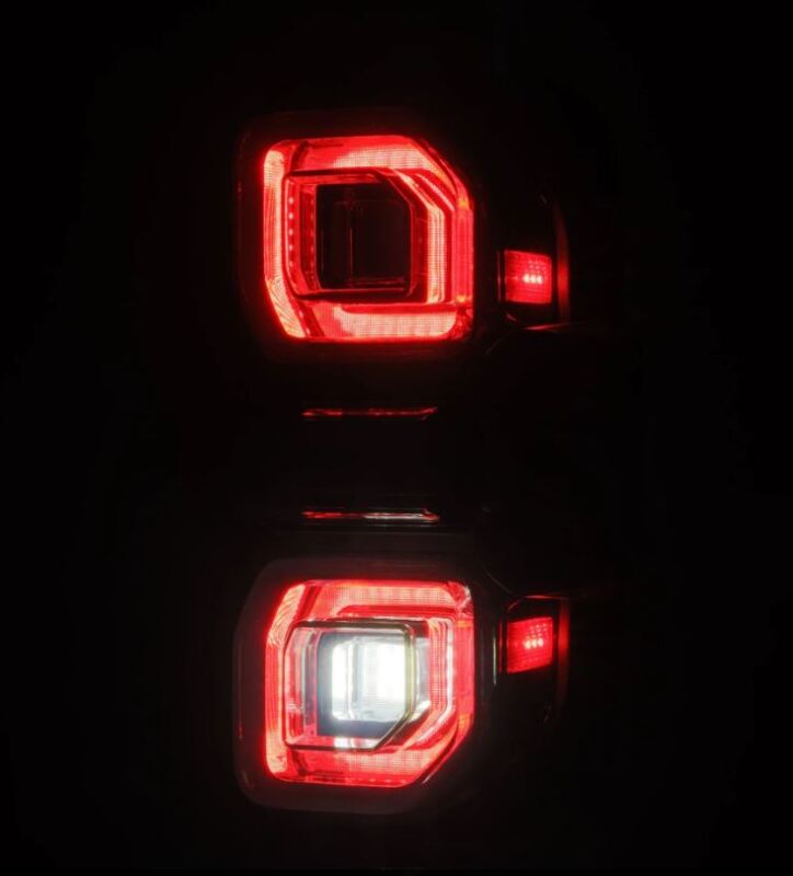 AlphaRex 21-24 Ford Bronco NOVA LED Tail Lights - Alpha-Black 659020