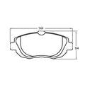Performance Friction 0619.90.17.04 Racing Pad - 97 Compound