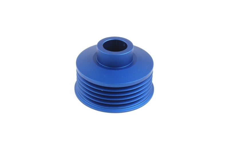 Perrin Performance 02-14 WRX / 04-21 STI Alternator Pulley Blue | Also Fits Impreza 1993-2016 / Forester 1998-2010 / Outback 2000-2009 / Legacy 2000-2009 | PSP-ENG-118BL