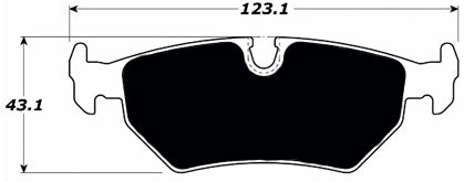 Porterfield Brake Pads for 1994 JAGUAR XJ 6