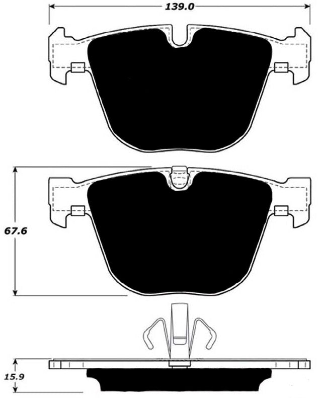 Porterfield Brake Pads for 2011 BMW 750 Series
