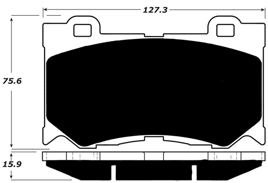 Porterfield Brake Pads for 2009 NISSAN 370Z Sport
