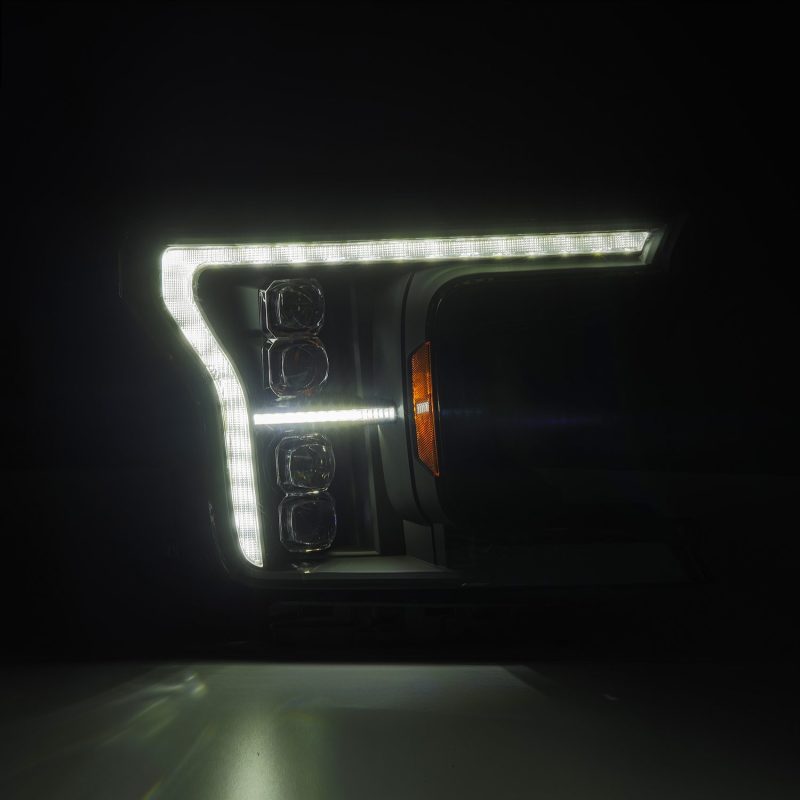 AlphaRex 18-20 Ford F-150 NOVA LED Proj Headlight  Blk (14th Gen G2 Style) 880248