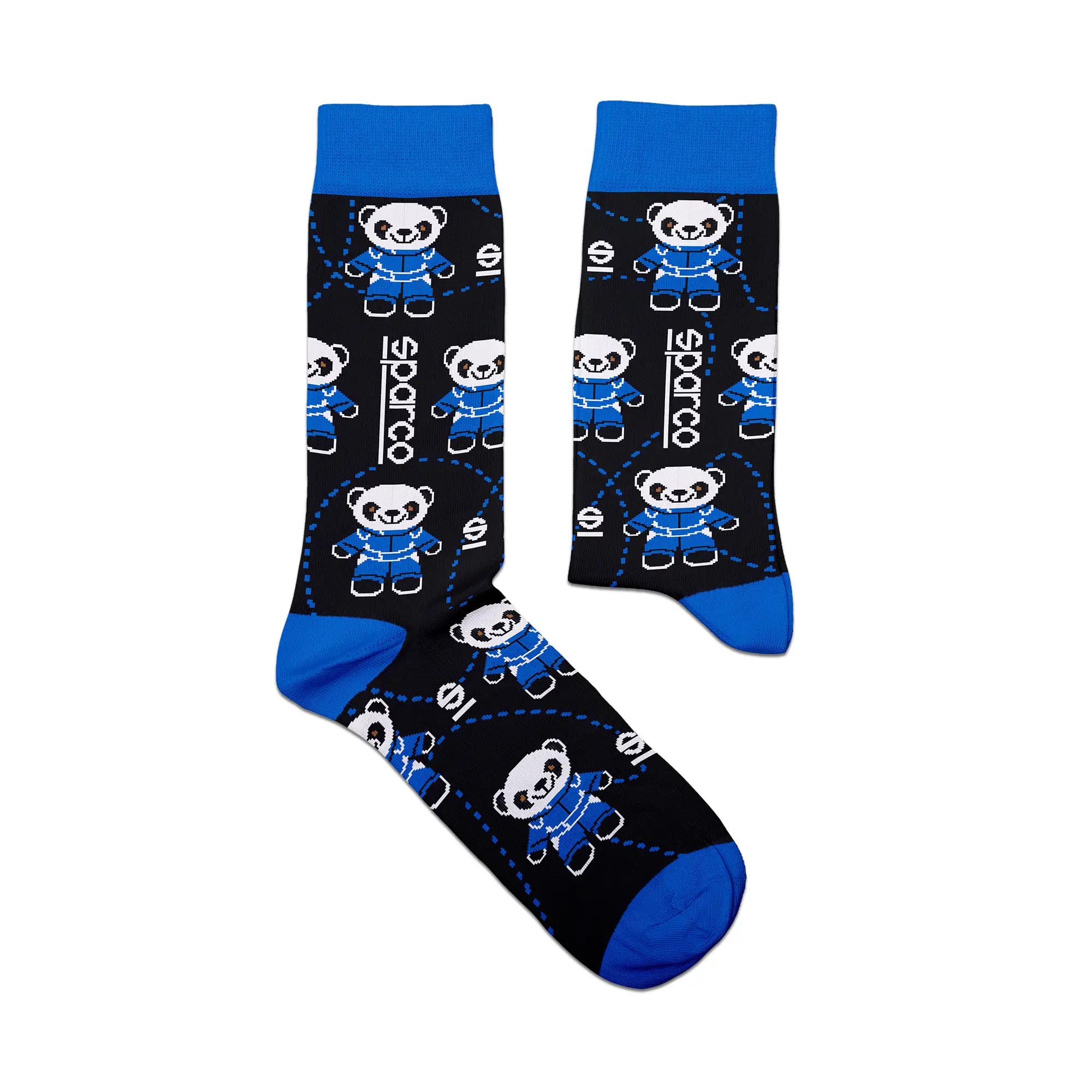 Sparco Panda Iconic Design Socks (Size: Large/X-Large)
