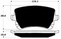 Porterfield Brake Pads for 2006 AUDI A6 Quattro - 4.2L V8