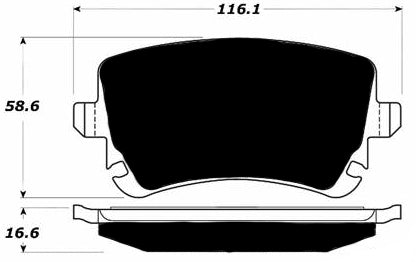 Porterfield Brake Pads for 2008 AUDI A8 Quattro 6.0L 12 Cyl