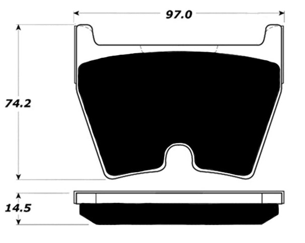 Porterfield Brake Pads for 2017 AUDI TT-RS Coupe w/Iron Disc