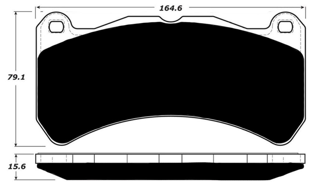 Porterfield Brake Pads for 2014 LEXUS IS F