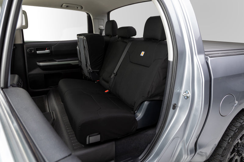 Covercraft 93-98 Ford Econoline Carhartt Super Dux PrecisionFit Custom Front Row Seat Covers - Black GTF180COBK