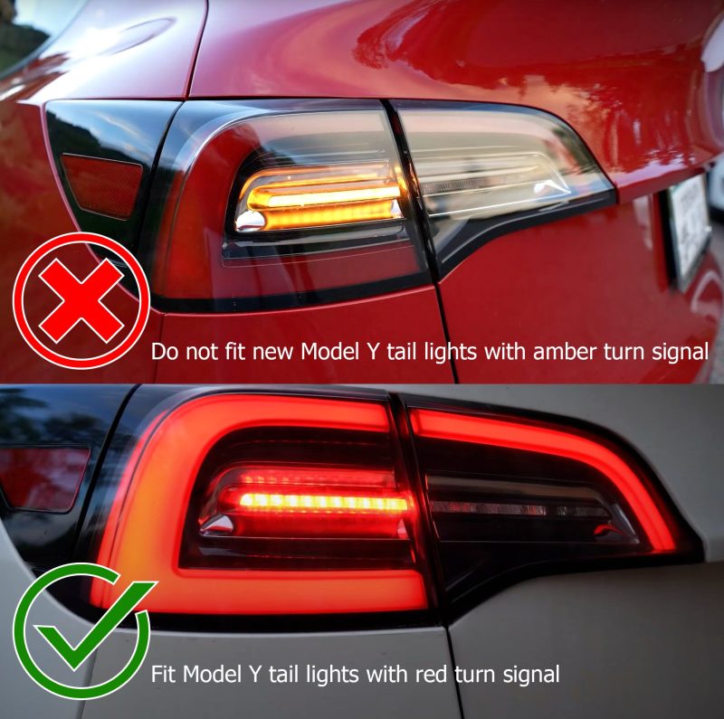 AlphaRex 17-22 Tesla Model 3 PRO-Series LED Tail Lights Jet Black w/Seq Sig 601010