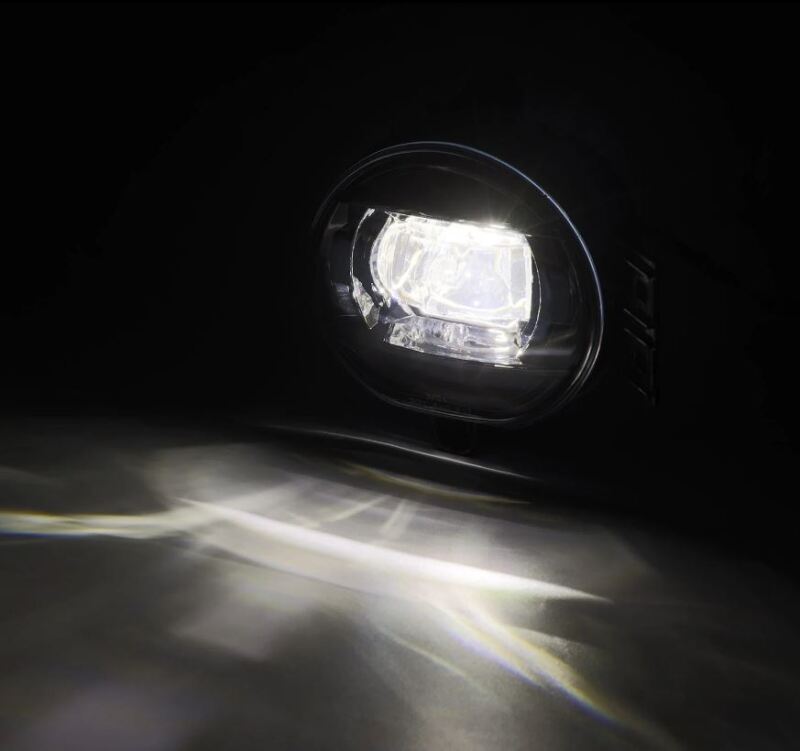 AlphaRex 02-08 Dodge Ram 1500/03-09 Ram 2500/3500 DoubleTap Dual Color LED Proj Fog Lights - Wt/Ambr 210005