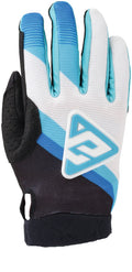 Answer 24 Peak Flo Gloves Black/Blue/White Youth - Small 442882