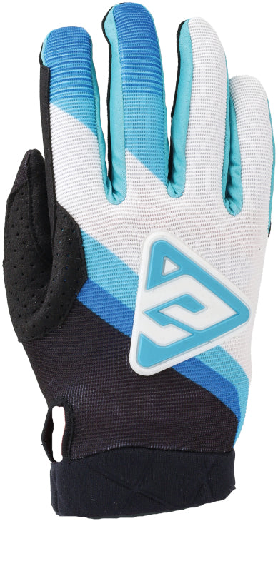 Answer 24 Peak Flo Gloves Black/Blue/White Youth - Small 442882
