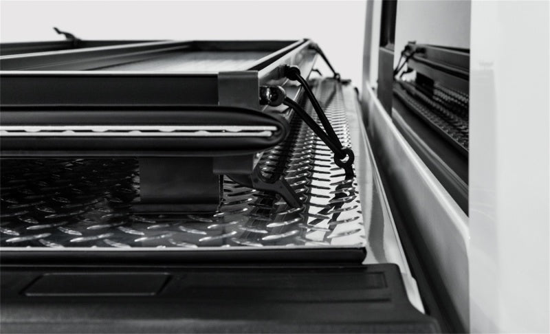 Access LOMAX Tri-Fold Cover Black Urethane Finish 15+ Chevrolet Colorado/GMC Canyon - 5ft Bed B3020029