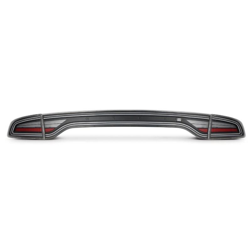 AlphaRex 15-23 Dodge Charger NOVA-Series Prismatic LED Tail Lights Black 642010