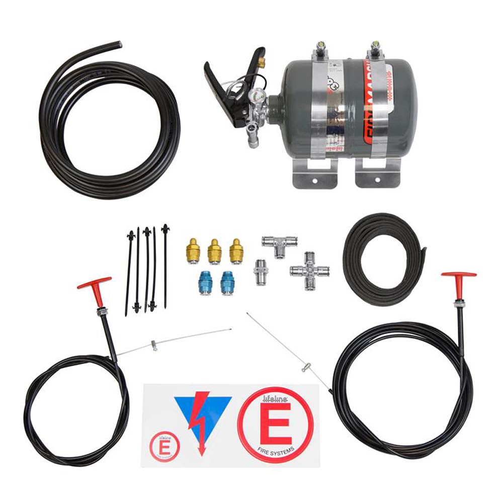 Lifeline Zero 360 Novec 1230 FIA Fire System - 2.25kg Mechanical