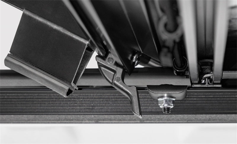 Access LOMAX Tri-Fold Cover Black Urethane Finish Split Rail 09-18 Ram 1500 - 6ft 4in Bed B3040029
