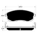 Porterfield Brake Pads for 2000 NISSAN MAXIMA